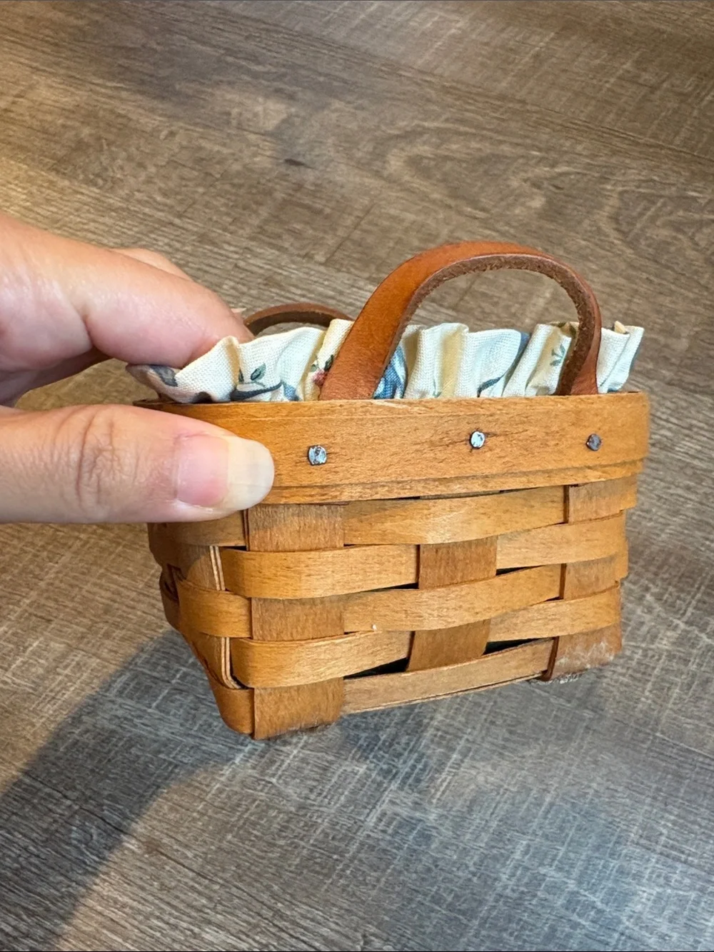 Longaberger Booking Basket & Sweet Basil Basket Herb Garden Fabric & Protectors